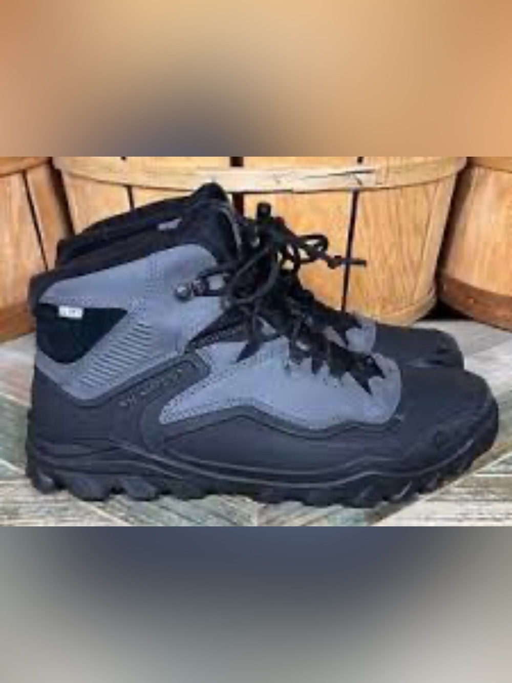 NIB Merrell Men’s Overlook 6 Ice+ Waterproof Winter Boots Granite Grey 11.5